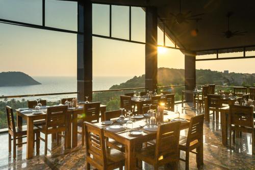 Étterem, Kudle Beach View.Resort And Spa in Gokarna Kudle Beach