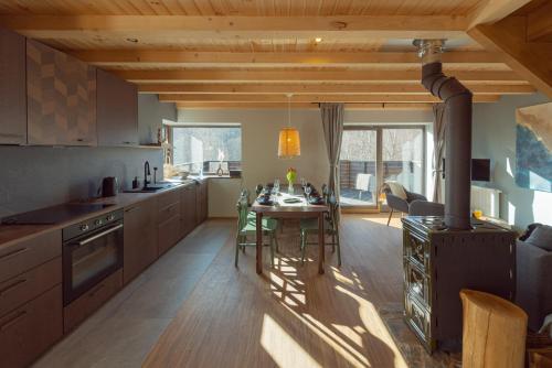 virtuve, Lubia Apartments baltic sea, garden ,parking ,dog firendly, in Lubiatowo in Lubiatowo