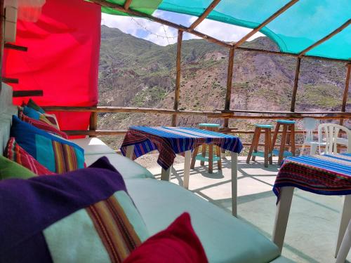 Erkély/terasz, Colibri Eco Lodge & Camping in Mallasa