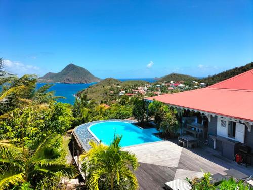 LA MAISON BLEUE - Les Hauts de la Baie - Location saisonnière - Terre-de-Bas