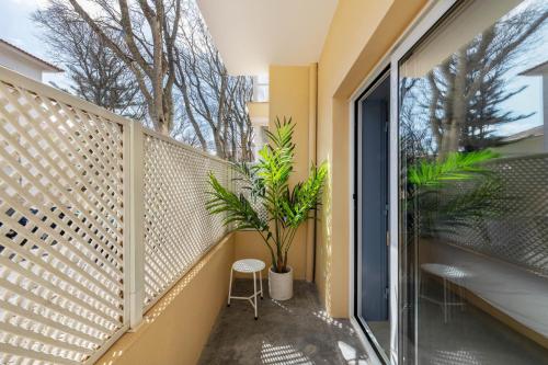 Erkély/terasz, Jardim Suites by Olala Homes in Bairro da Assuncao