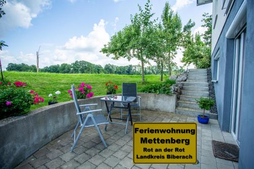 花園, Ferienwohnung Mettenberg in 羅特河畔羅特