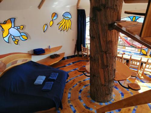 Rodyti, Hostal Las Olas in Copacabana