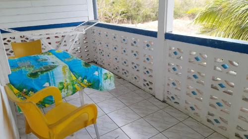 Appartement d'une chambre avec vue sur la mer jardin et wifi a Capesterre de Marie Galante