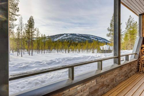 Skats, Holiday Apartments Suomu Chalet 14 A & B in Tonkopuro