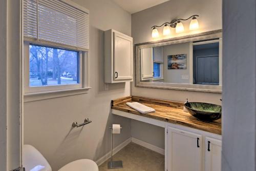Bathroom, Pet-Friendly Fayetteville Escape with Grill! in Ascot II