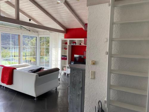 Moselchalet in Koblenz, Deutschland