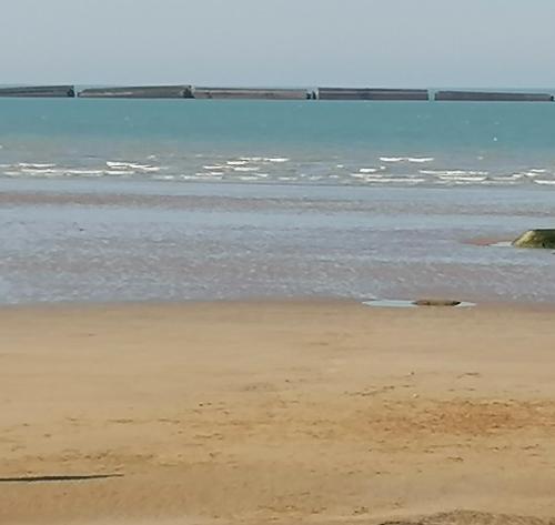 Campagne proche Bayeux et plages du débarquement.