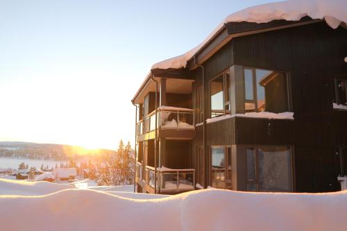Udvendig, Beautiful penthouse with panoramic view at Sjusjøen in Ringsaker