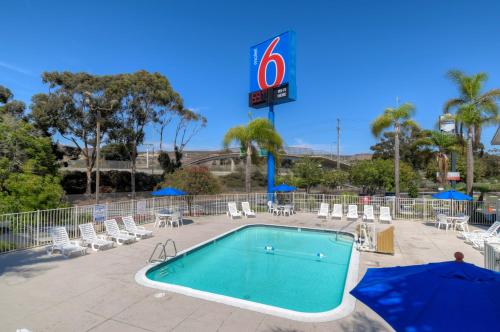 Swimming pool, Motel 6 San Ysidro, CA - San Diego Border in San Ysidro