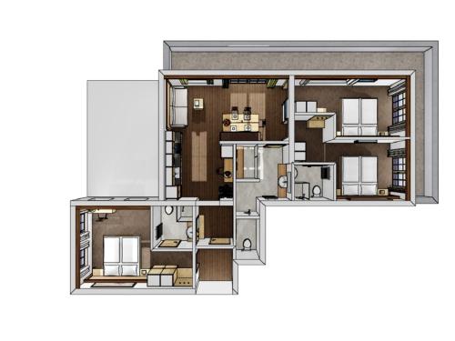 Three-Bedroom Apartment