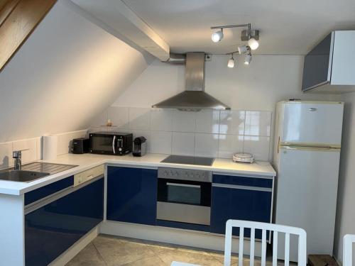 virtuve, Ferienwohnung in den Bergen in Albula