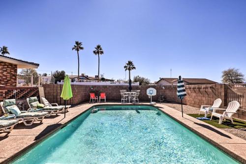 Private Pool and Patio Lake Havasu Home