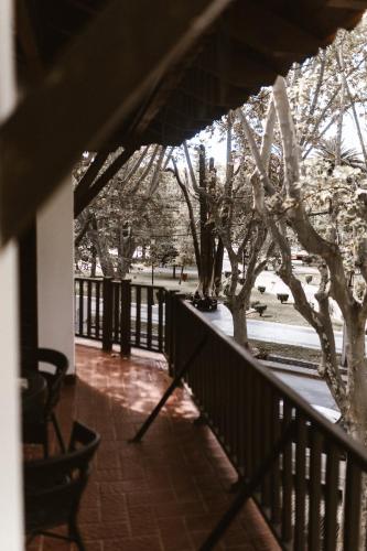 Balcony/terrace, El Nido Hostel in San Rafael