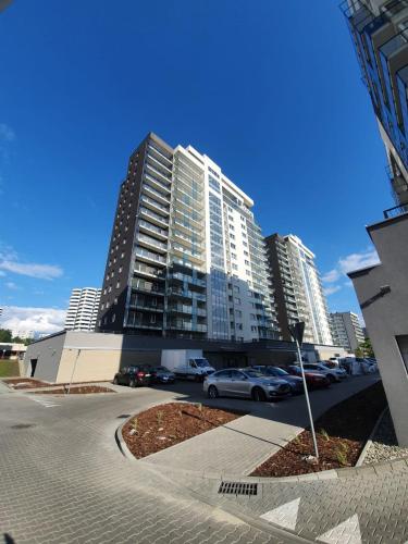 Vista Exterior, 15 PIĘTRO Osiedle Nowe Tysiąclecie- super widok z okna- parking w hali (APARTAMENT W CHMURACH- 15 PIETRO OSIEDLE TYSIACLECIA- prywatny parking- wielki taras z widokiem na z) in Osiedle Tysiaclecia