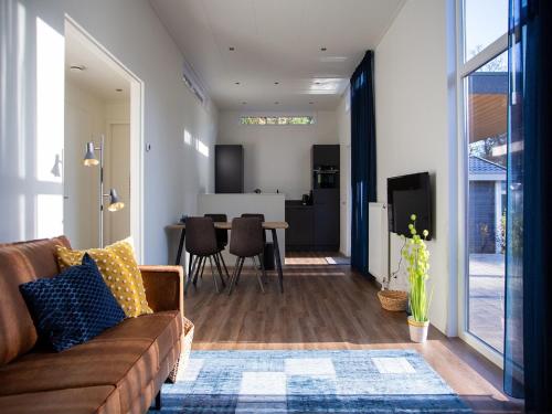 Modern house with dishwasher, on a holiday park in a nature reserve