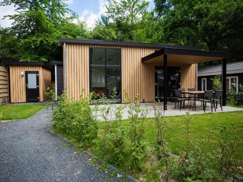 Modern house with dishwasher, on a holiday park in a nature reserve