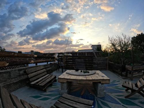 Balcony/terrace, Hostal Posada Mi Casa in San Cristobal De Las Casas