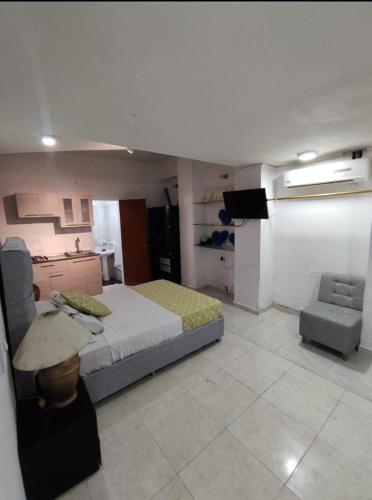 Studio In Cartagena L1 Near The Sea With Air Conditioning And Wifi