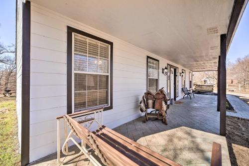 Broken Arrow Country Home Patio on about 2 Acres in 斷箭市