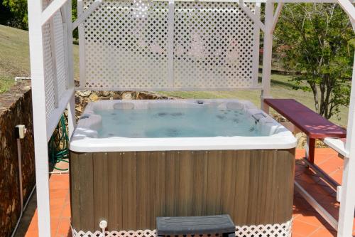 Kolam air panas, Sephina Villa St Lucia Island Dream Holidays in Gros Islet