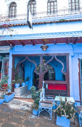 外部景觀, Hotel Al kassaba in 舍夫沙萬