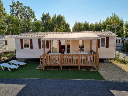 Mobilhome des sables - Camping - Valras-Plage