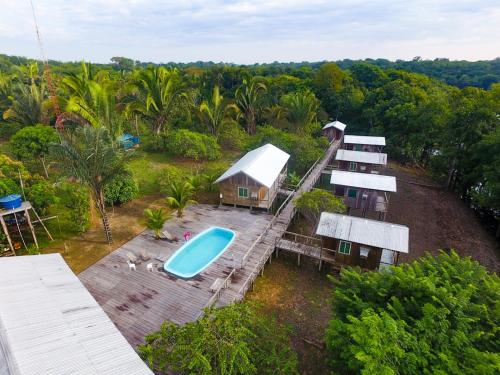 A szálláshely kívülről, Amazon Boto Lodge Hotel in Careiro