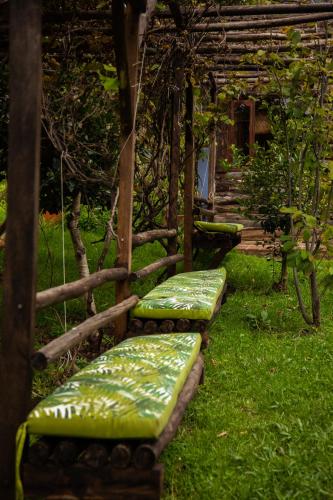 Cozy Log Cabin-Ojo de Agua-Villa de Leyva-WIFI