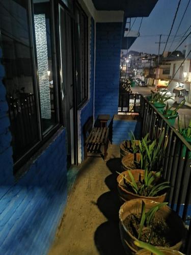 Erkély/terasz, Hospedaje La Cienega in Col La Cienega