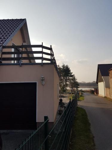 Balkons/terase, Seeblick in Friedland (Oder-Spree)