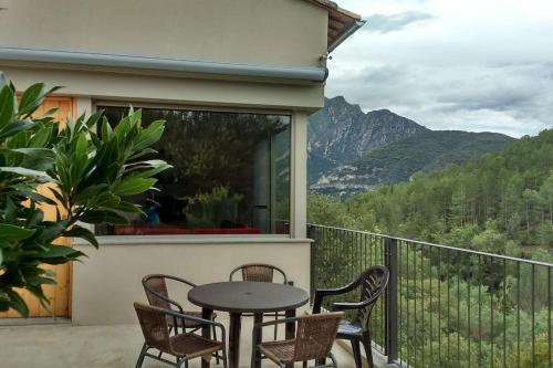 Erkély/terasz, CASA SAPEIRÓ - Allotjament Rural (CASA SAPEIRO - Allotjament Rural) in Cellers