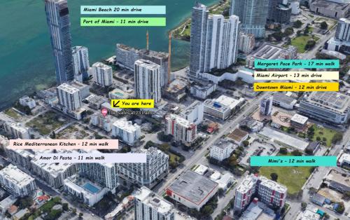 How to get to Hampton Inn Suites Miami Wynwood Design District FL by Bus,  Subway or Light Rail?
