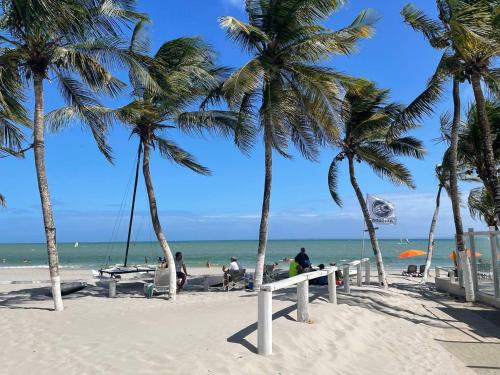 Beach, Posada Paraiso in El Yaque