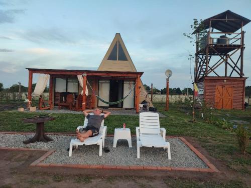 A szálláshely kívülről, Tierra de Inmigrantes in Baradero