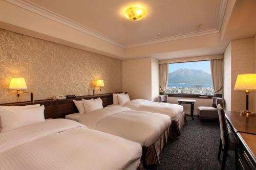 Triple Room with Sakurajima View - Non-Smoking