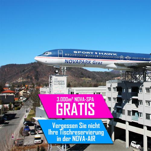 Foto - NOVAPARK Flugzeughotel Graz