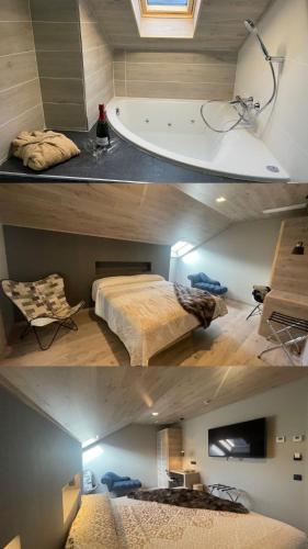 Suite, deluxe, bañera de hidromasaje
