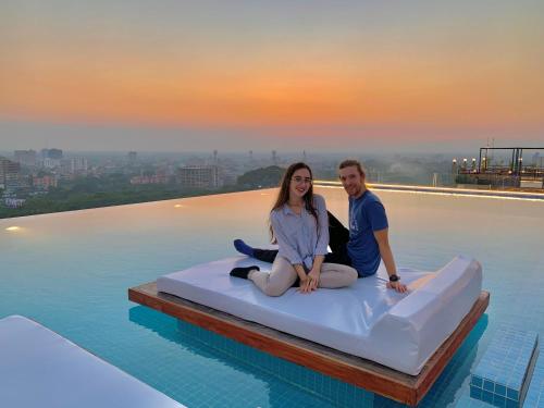 Swimming pool, Hotel Noorjahan Grand in Sylhet