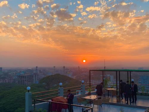 Balcony/terrace, Hotel Noorjahan Grand in Sylhet