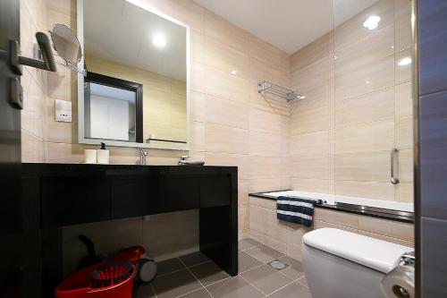 Luxury Escapes - Quiet Studio near Expo City and DWC Airport - CELESTIA TOWER, Dubaj (fotografie 10)
