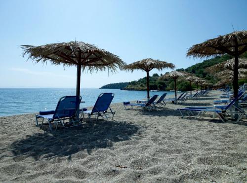 plaža, Belle Helene Hotel in Vathy (Laconia)