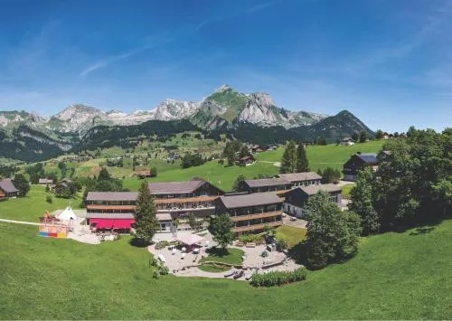 Hotel Stump's Alpenrose in Wildhaus, Schweiz
