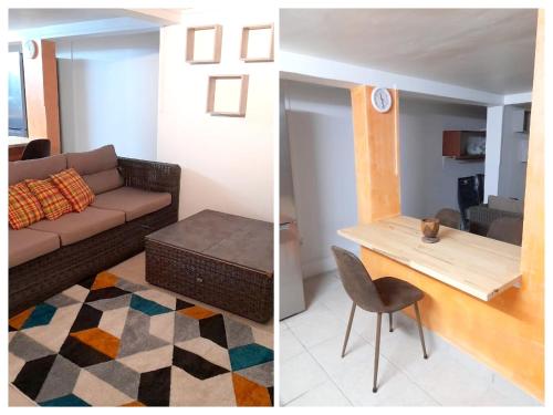 Appartement d'une chambre avec jardin amenage et wifi a Sainte Rose a 5 km de la plage - Location saisonnière - Sainte-Rose