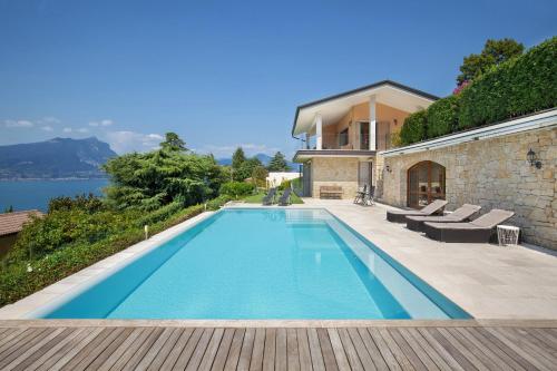 Villa Sybille With Pool And Lake View - Arco