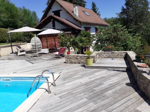 Chambre d'hôtes un petit coin de paradis en Corrèze gîte à louer Laguenne