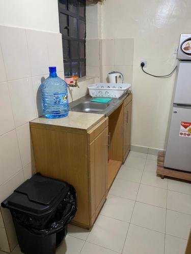 köök, Joshua’s place: cosy furnished one bedroom apt in Meru