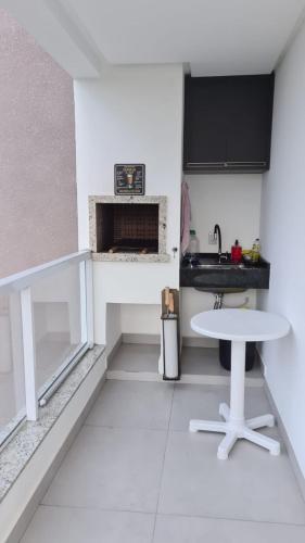 Apartamento encantador na praia de Navegantes