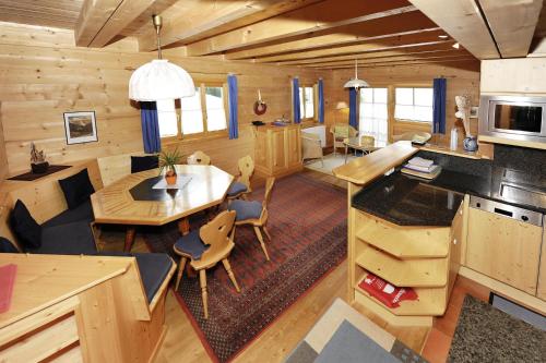 ห้องครัว, Brücklmeier Ferienwohnungen (Brucklmeier Ferienwohnungen) in การ์เกลเลิน