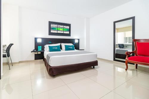 1 double bed